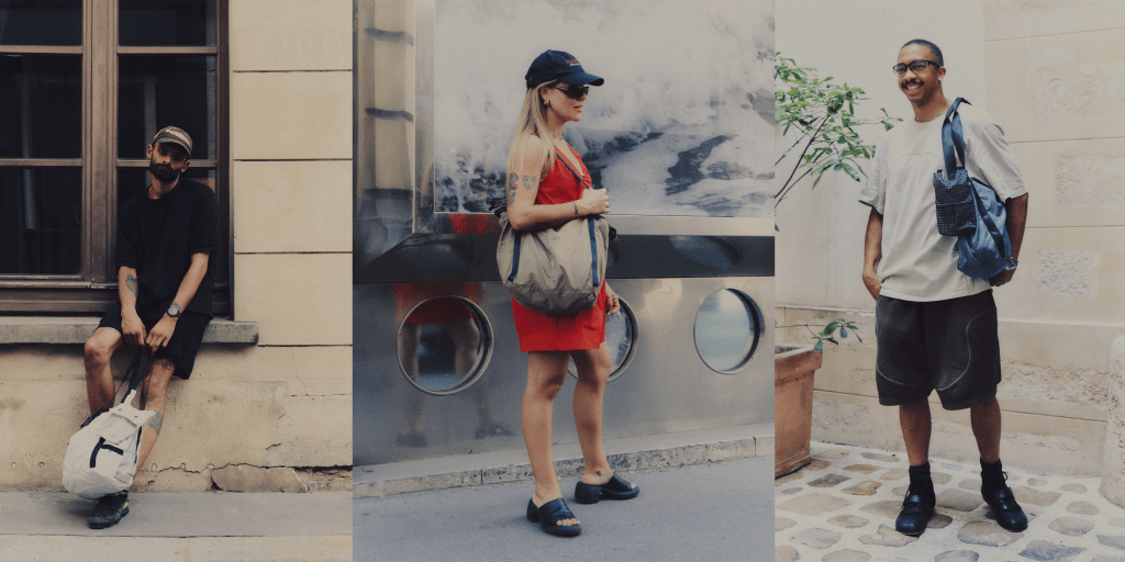 Arcs & Arun Rose have reimagined deadstock into four one-off bags for Palestine